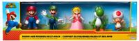 Super Mario Mini Action Figure - Mario and Friends Multi-Pack (5 figures)