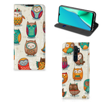 OPPO A5 (2020) | A9 (2020) Hoesje maken Vrolijke Uilen - thumbnail