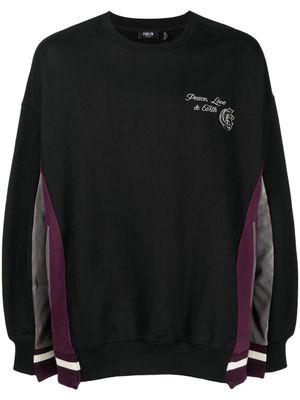FIVE CM sweat à logo imprimé - Noir