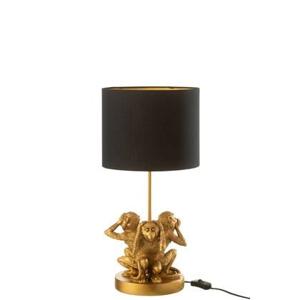 Lamp | Polyester | Goud | 25x25x (h)53 Cm