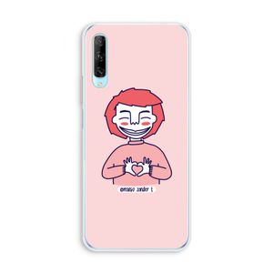 Hartje: Huawei P Smart Pro Transparant Hoesje