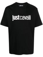 Just Cavalli t-shirt en coton à logo imprimé - Noir - thumbnail