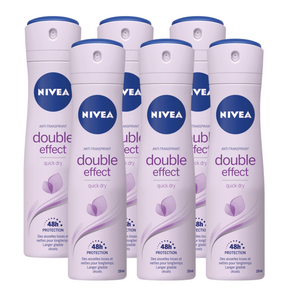 Nivea Double Effect Deodorant Spray Voordeelverpakking
