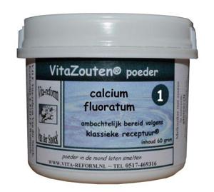 Vitazouten Calcium fluoratum poeder nr. 01