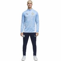 PUMA Manchester City Trainingspak 1/4-Zip 2025-2026 Lichtblauw Donkerblauw Wit