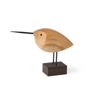 Warm Nordic Beak Bird Awake Snipe decoratie teak