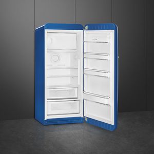 Smeg FAB28RBE5 combi-koelkast Vrijstaand 270 l Blauw