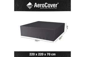 AeroCover 320.7995.00 afdekking terrasmeubels Terras/patio bankbedekking Grijs