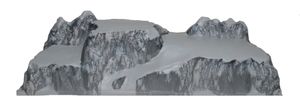 Basis kerstdorp full colour arlberg 120x40 cm - My Village