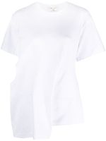 Comme Des Garçons t-shirt en coton à design déstructuré - Blanc - thumbnail