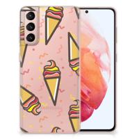 Samsung Galaxy S21 | Siliconen Case | Icecream
