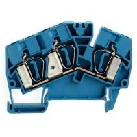 Weidmüller 1771420000-50 Doorgangsserieklem Spanveer Blauw 50 stuk(s)