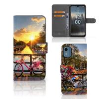 Nokia C12 | Flip Cover | Amsterdamse Grachten