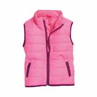 Playshoes gewatteerde bodywarmer roze paars Maat - thumbnail