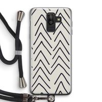 Marrakech Arrows: Samsung Galaxy J8 (2018) Transparant Hoesje met koord