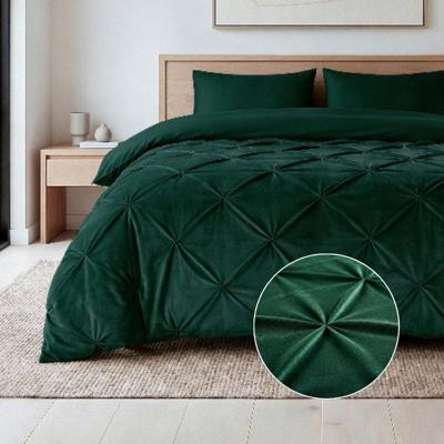 Wasbaar Lazy Dekbed Zonder Overtrek - Zonder Overtrek - Velvet Pintuck - Groen - Dekbed-Discounter.nl Wasbaar Lazy Dekbed Zonder Overtrek - Zonder Overtrek - Velvet Pintuck - Groen - Dekbed-Discounter.nl