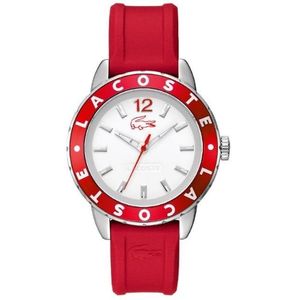 Lacoste horlogeband 2000668 / LC-54-3-27-2285 Rubber Rood 18mm