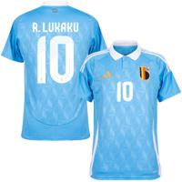 België Shirt Uit 2024-2025 + Lukaku 10