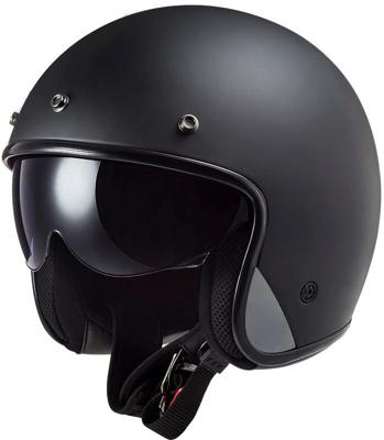 LS2 Helmet of601 bob ii solid xl matt black