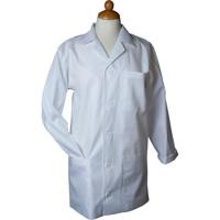 Creativ Company Stofjas, l: 85 cm, afm large, mouwlengte 61 cm, wit, 1 stuk Creativ Company Stofjas, l: 85 cm, afm large, mouwlengte 61 cm, wit, 1 stuk