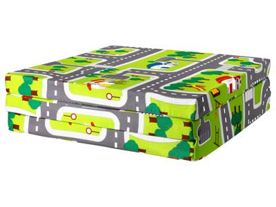 LIVARNO Kinder logeermatras 168 x 60 x 5 cm (Wegenkaart) LIVARNO Kinder logeermatras 168 x 60 x 5 cm (Wegenkaart)