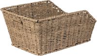 Basil cento rattan look - fietsmand - achterop - lichtbruin Basil cento rattan look - fietsmand - achterop - lichtbruin