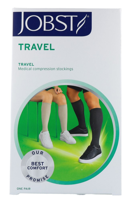 Jobst Travel Socks Zwart 45-46