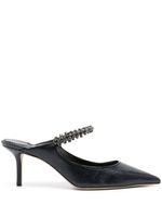 Jimmy Choo mules Bing 65 mm en cuir - Bleu - thumbnail