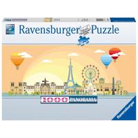 Puzzel ravensburger een dag in parijs 1000st