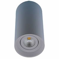 Opbouwrand rond kleur wit voor inbouwspot wit 90x135mm LET OP rond excl. LED