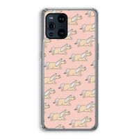 Ponys: Oppo Find X3 Transparant Hoesje