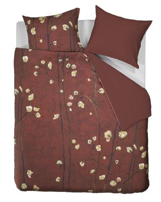 Beddinghouse x Van Gogh Museum Plum Blossoms Dekbedovertrek Rood