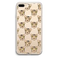 Tijger: iPhone 7 Plus Transparant Hoesje
