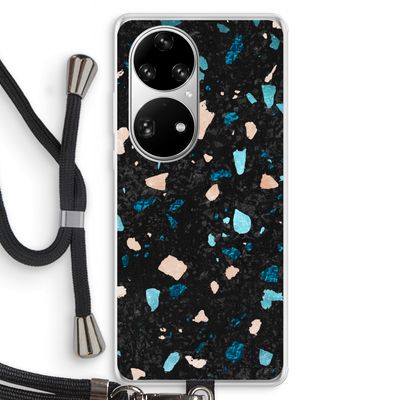 Terrazzo N°11: Huawei P50 Pro Transparant Hoesje met koord