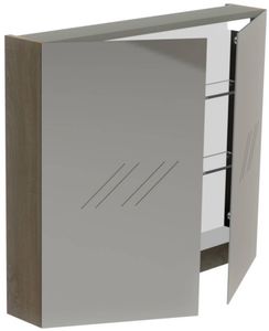 Thebalux Basic Spiegelkast 70x80x13,5 cm Nebraska Eiken