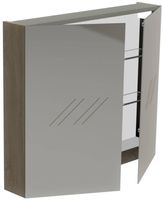 Thebalux Basic Spiegelkast 70x80x13,5 cm Nebraska Eiken