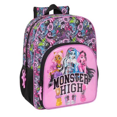 Schoolrugzak Monster High Drama Multicolour 33 x 42 x 14 cm