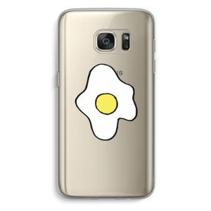 Spiegelei: Samsung Galaxy S7 Transparant Hoesje