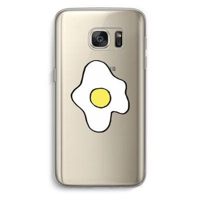 Spiegelei: Samsung Galaxy S7 Transparant Hoesje