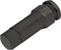 HAZET Krachtdopsleutelbit 985S-19LG · 1/2 inch (12,5 mm) vierkant hol · Binnen-zeskant-profiel · SW 19 mm