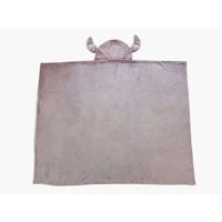 3D Fleece Deken met Capuchon - LILO & STITCH - Engel - 120 x 150 cm