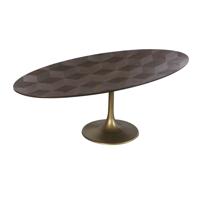 Eettafel Luxor diamant ovaal 230