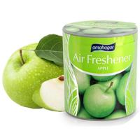 Geur gel Appel geur - 95 gram - geur blikje - 6 x 7 cm - auto/interieurparfum/luchtverfrisser