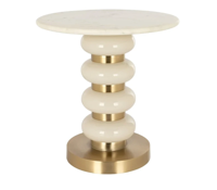 Bijzettafel Boann - wit