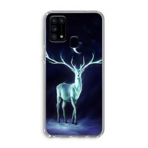 Nightbringer: Samsung Galaxy M31 Transparant Hoesje