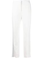 Ermanno Scervino pantalon fuselé à taille haute - Blanc