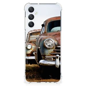 Samsung Galaxy A05s Anti-shock Hoesje met foto Vintage Auto