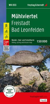 Fietskaart - Wandelkaart 053 Mühlviertel - Freistadt - Bad Leonfelden | Freytag & Berndt