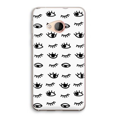 Eye pattern #2: HTC U Play Transparant Hoesje