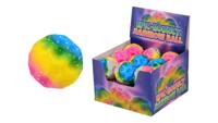 John Toy Regenboog stuiterbal Ø7cm